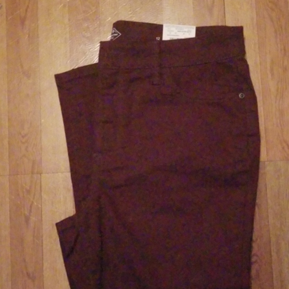 St. John's Bay Maroon Pants